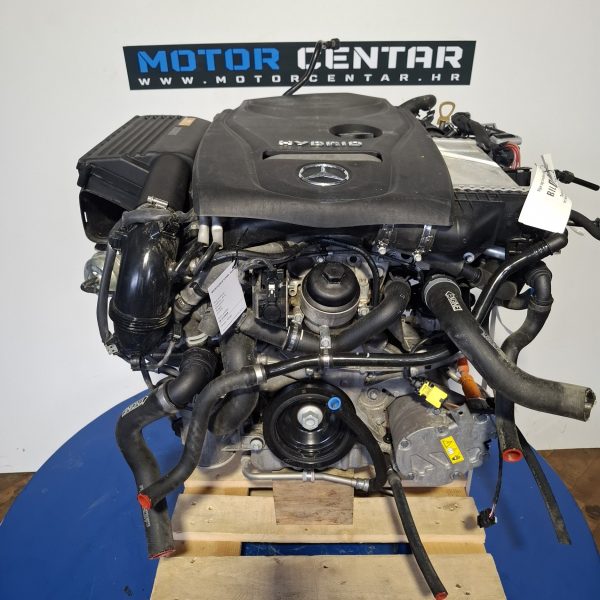 MERCEDES E350e Hybrid 2019. Motor code: